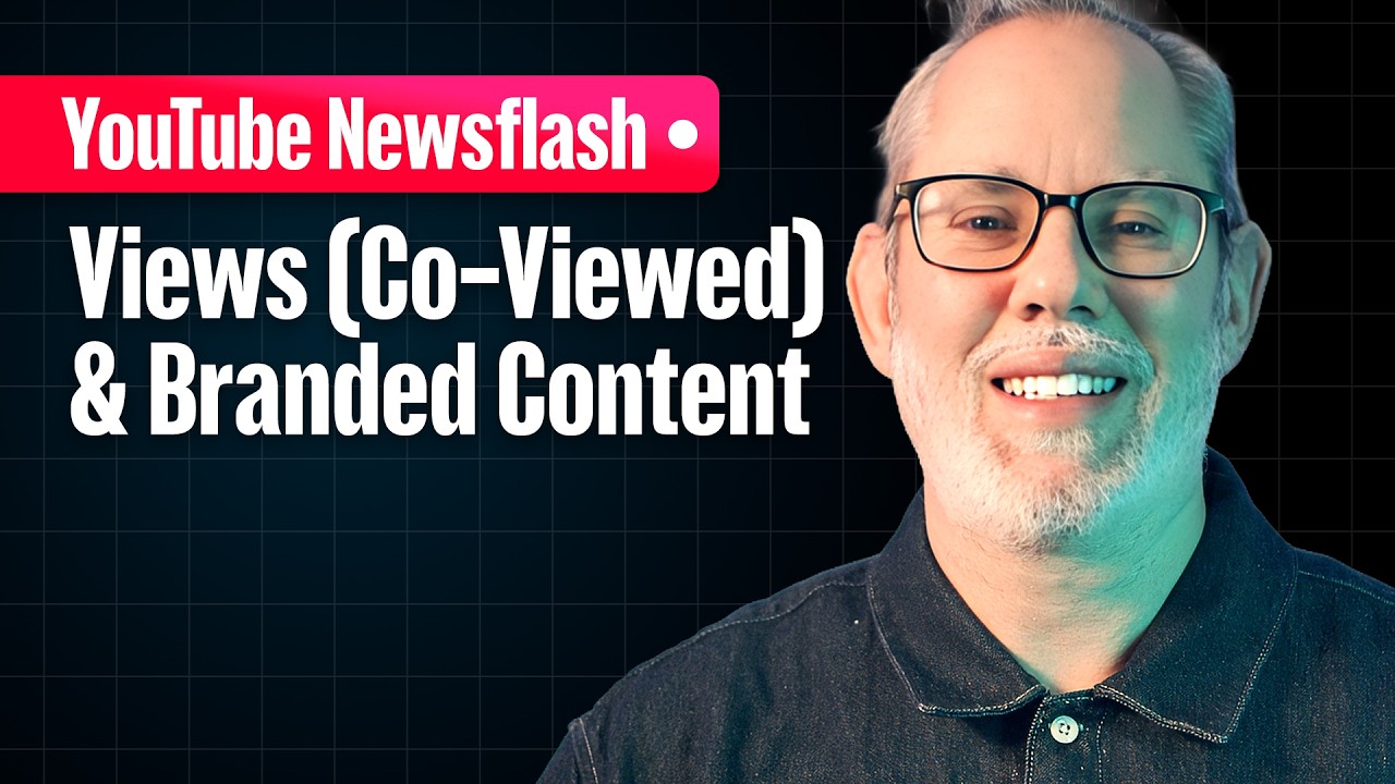 New! Amazon Tags in YouTube Shopping, Views (Co-Viewed), Branded Content Updates