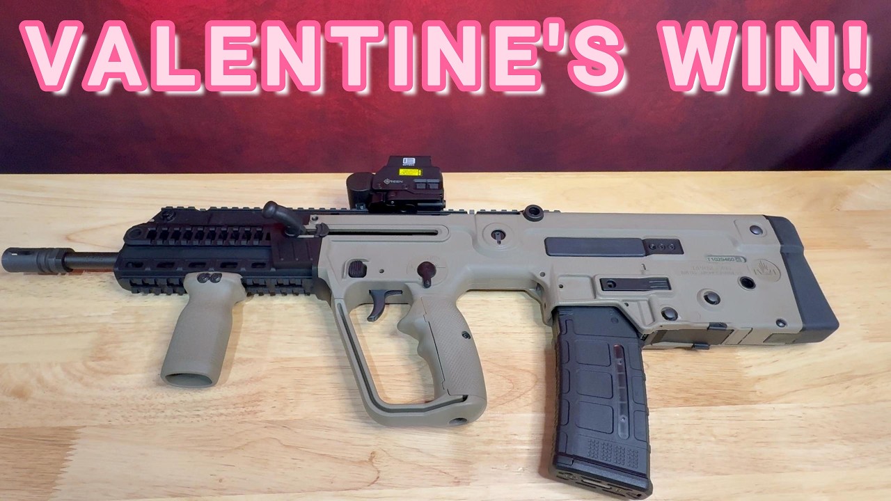 Обзор винтовки IWI Tavor X95 и видео с полигона &ndash; идеальный подарок на День святого Валентина!