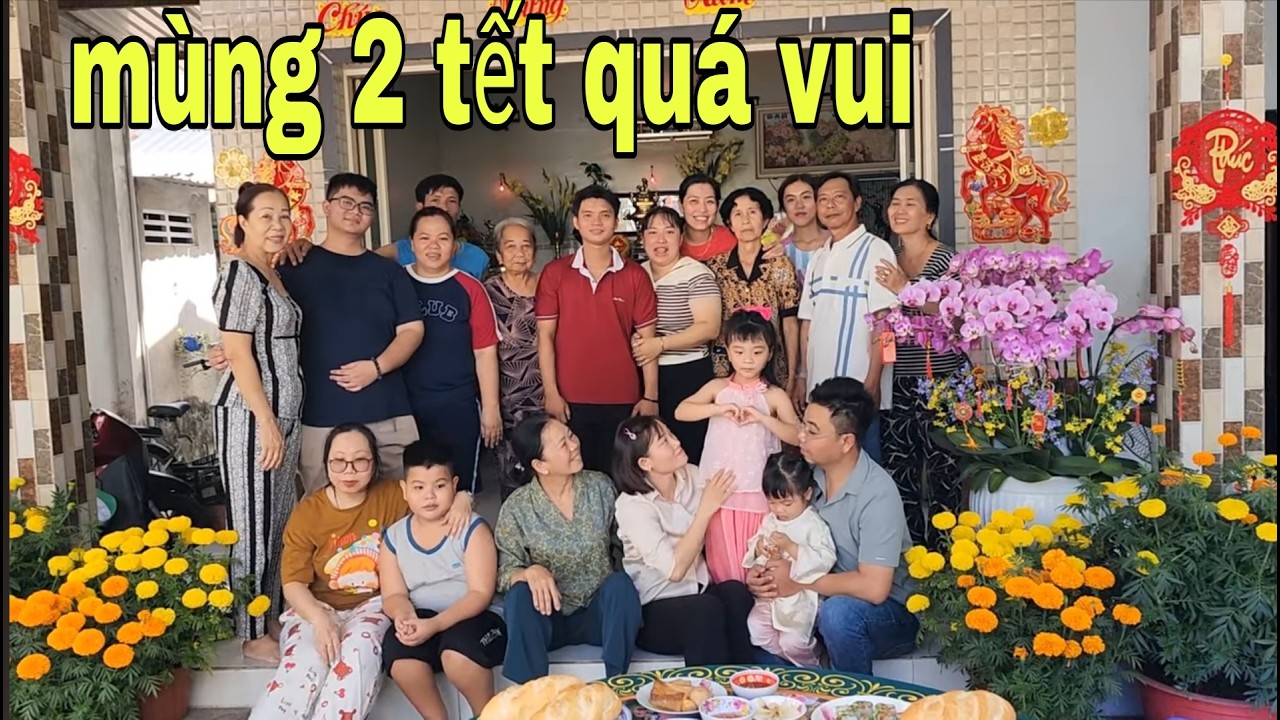 Mùng 2 Tết Về Quê Nội Vợ Ăn Đám Giỗ Quá Đông Vui # SĂN BẮT ĐỒNG THÁP #