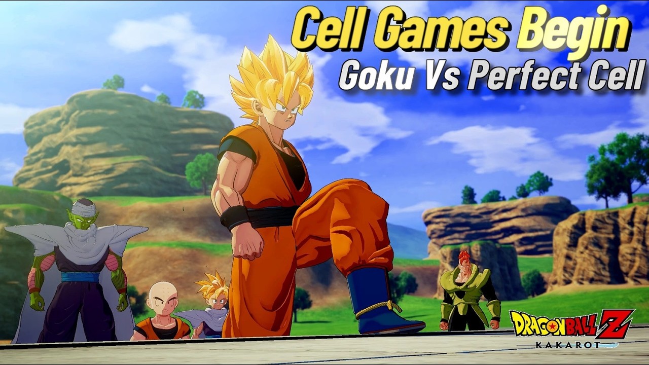 Cell Games Begin | Goku vs Perfect Cell | Cell Saga
