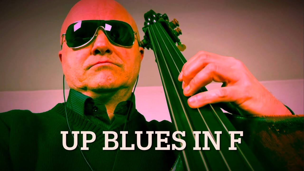 Up Blues in F Bass Line Play Along Backing Track