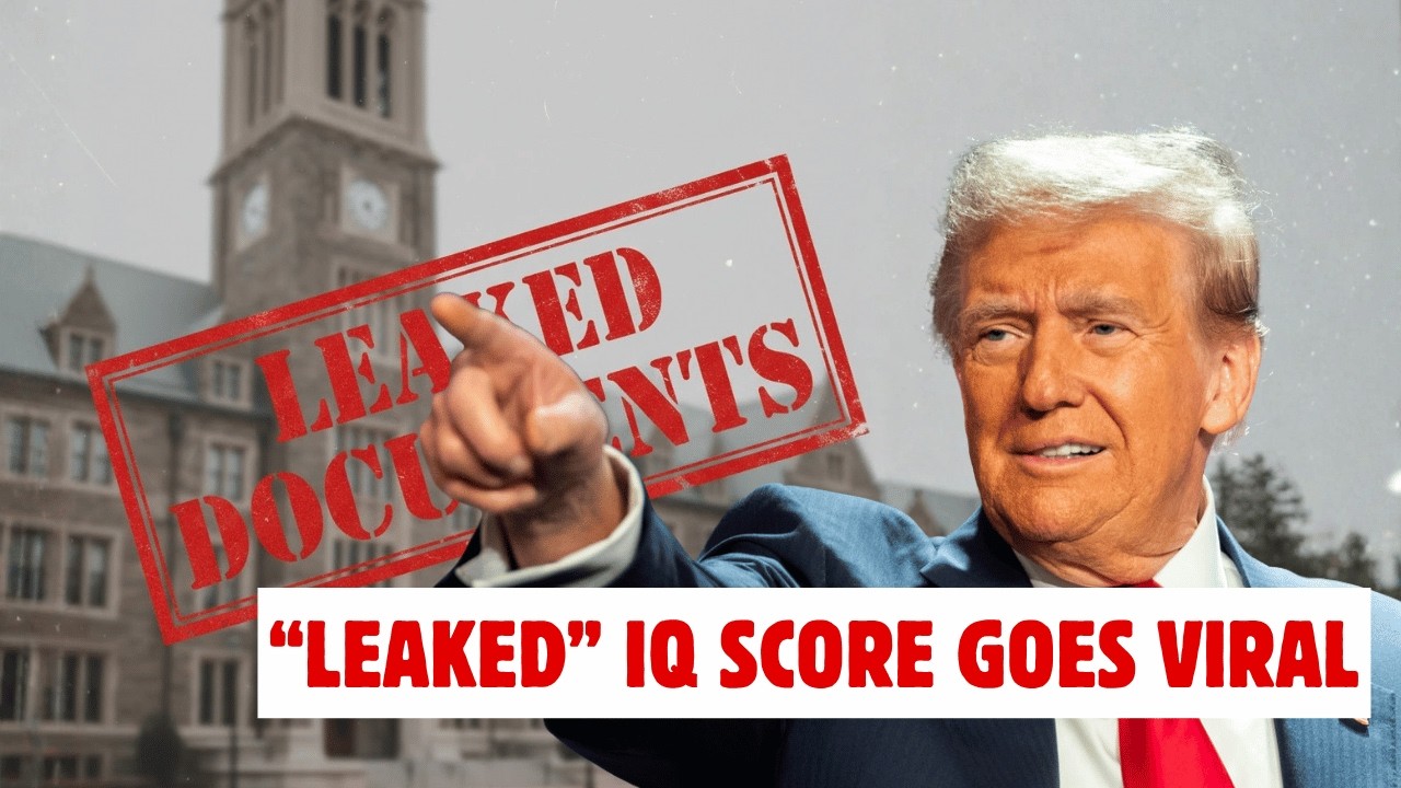 Trump's IQ Confirmed After His Wharton Test Scores Get Leaked