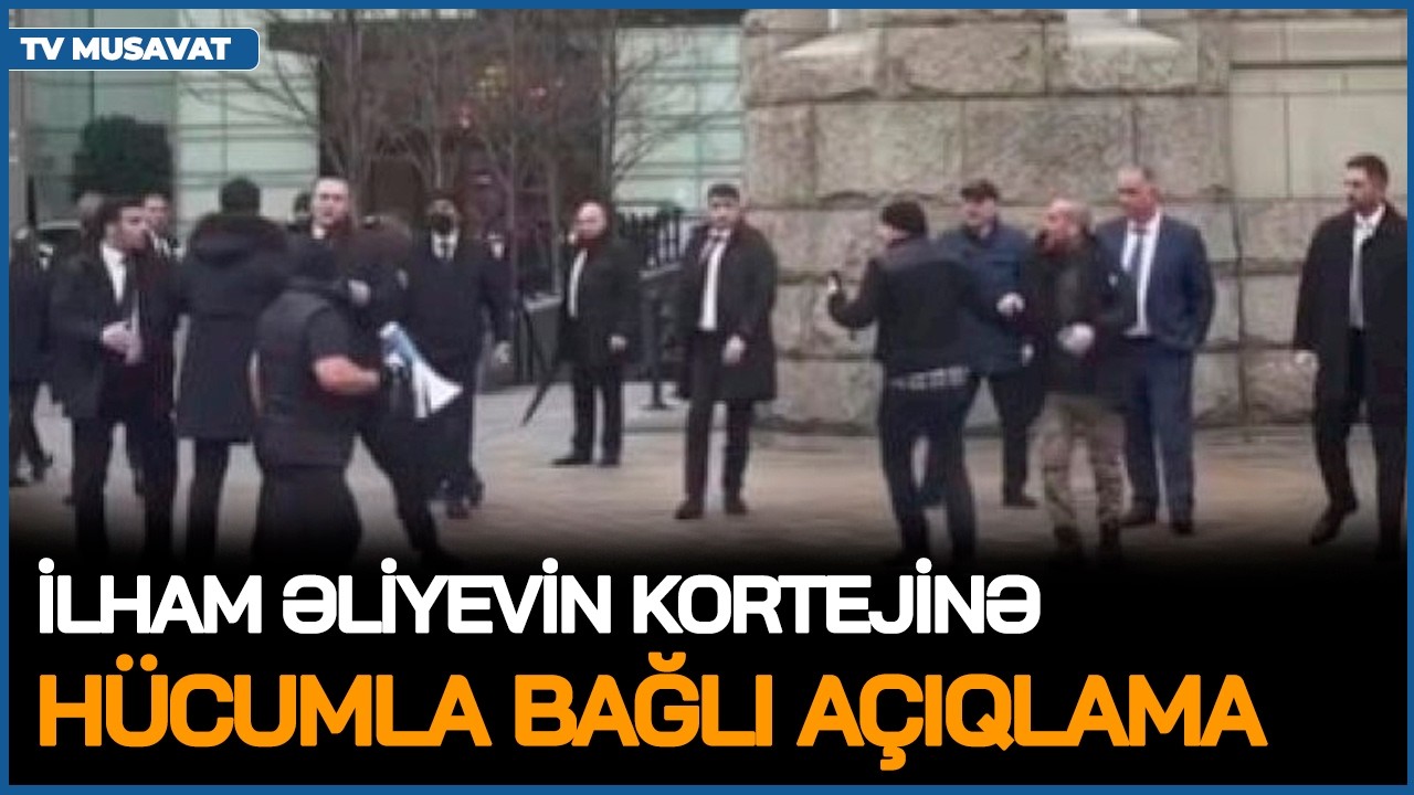 ABŞ-dan İlham Əliyevin kortejinə HÜCUMLA bağlı açıqlama gəldi - Detallar 