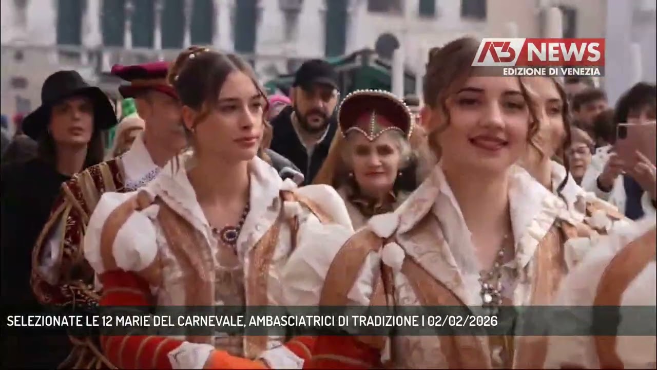 SELEZIONATE LE 12 MARIE DEL CARNEVALE, AMBASCIATRICI DI TRADIZIONE | 02/02/2026