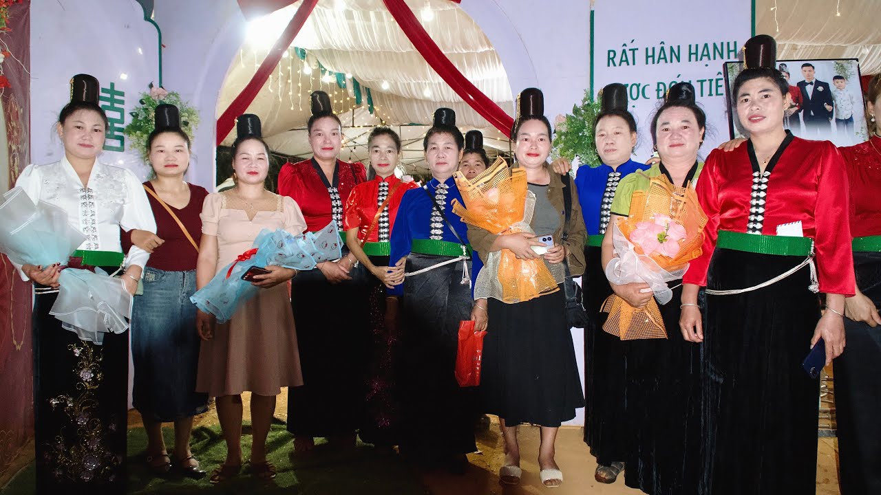 Lễ vu quy KIỀU THƠ - HẠO HƯNG bản pọng  xã chiềng sơ - Sơn La