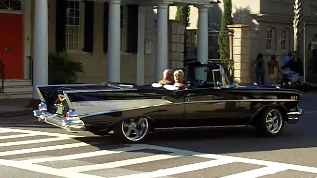 1957 Chevy Convertible Car - Cruising Charleston South Carolina