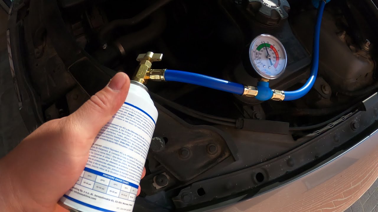 Airco auto koeling zelf bijvullen met EasyKlima busjes!Zie hoe!