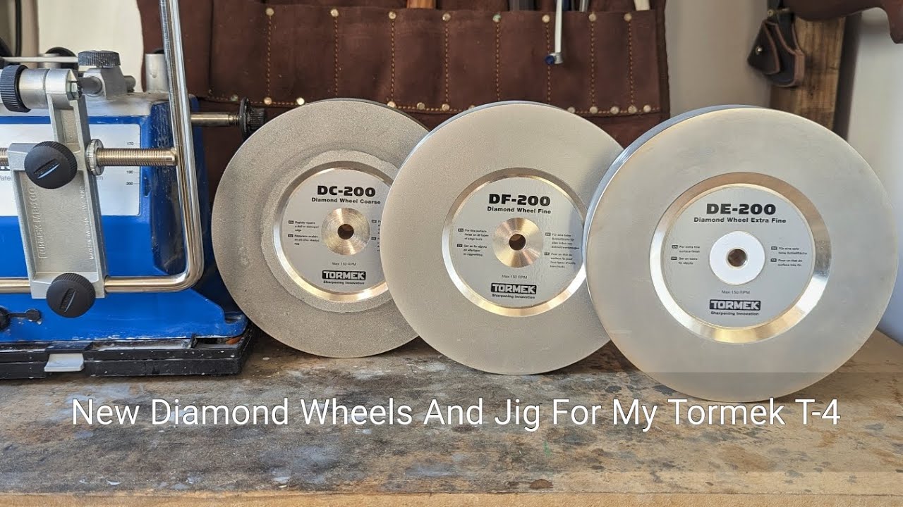 Sharpening With Diamonds - New Delivery From Promac Tools/Tormek Sharpening