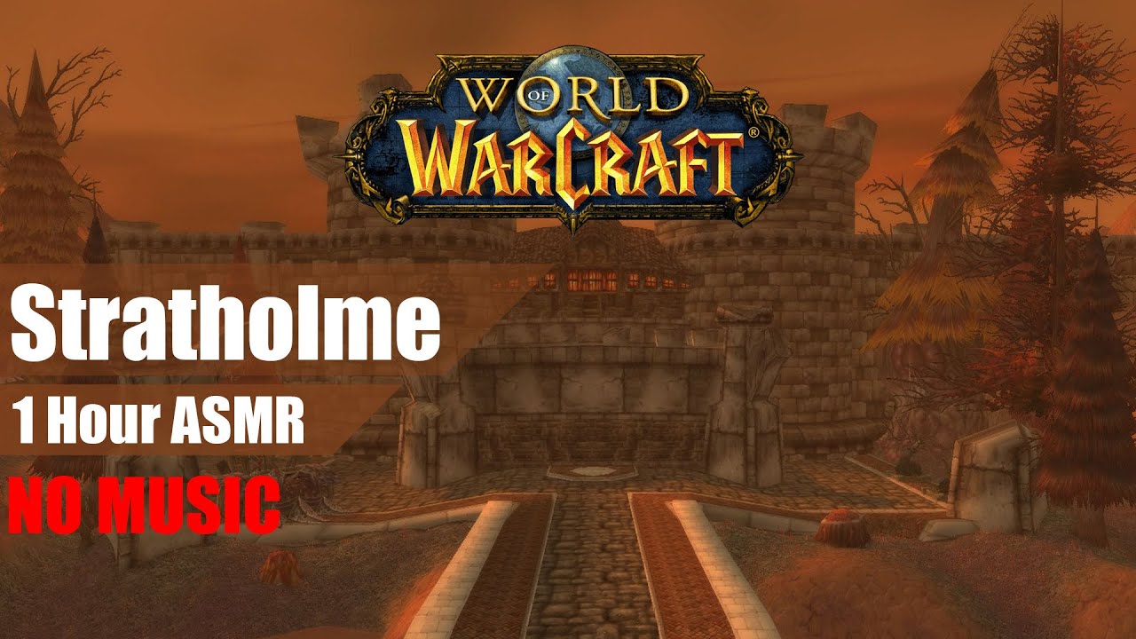 World of Warcraft - Ambience - 4K 60Fps - Stratholme