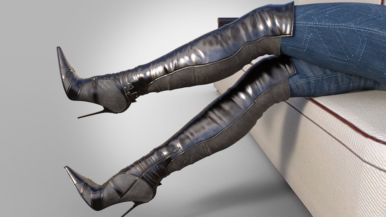 GIANMARCO LORENZI  pointy toe high heels boots