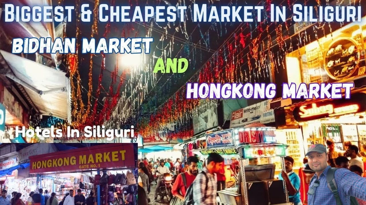 Exploring Siliguri's Biggest & Cheapest Markets: Bidhan & Hongkong Market Adventure!