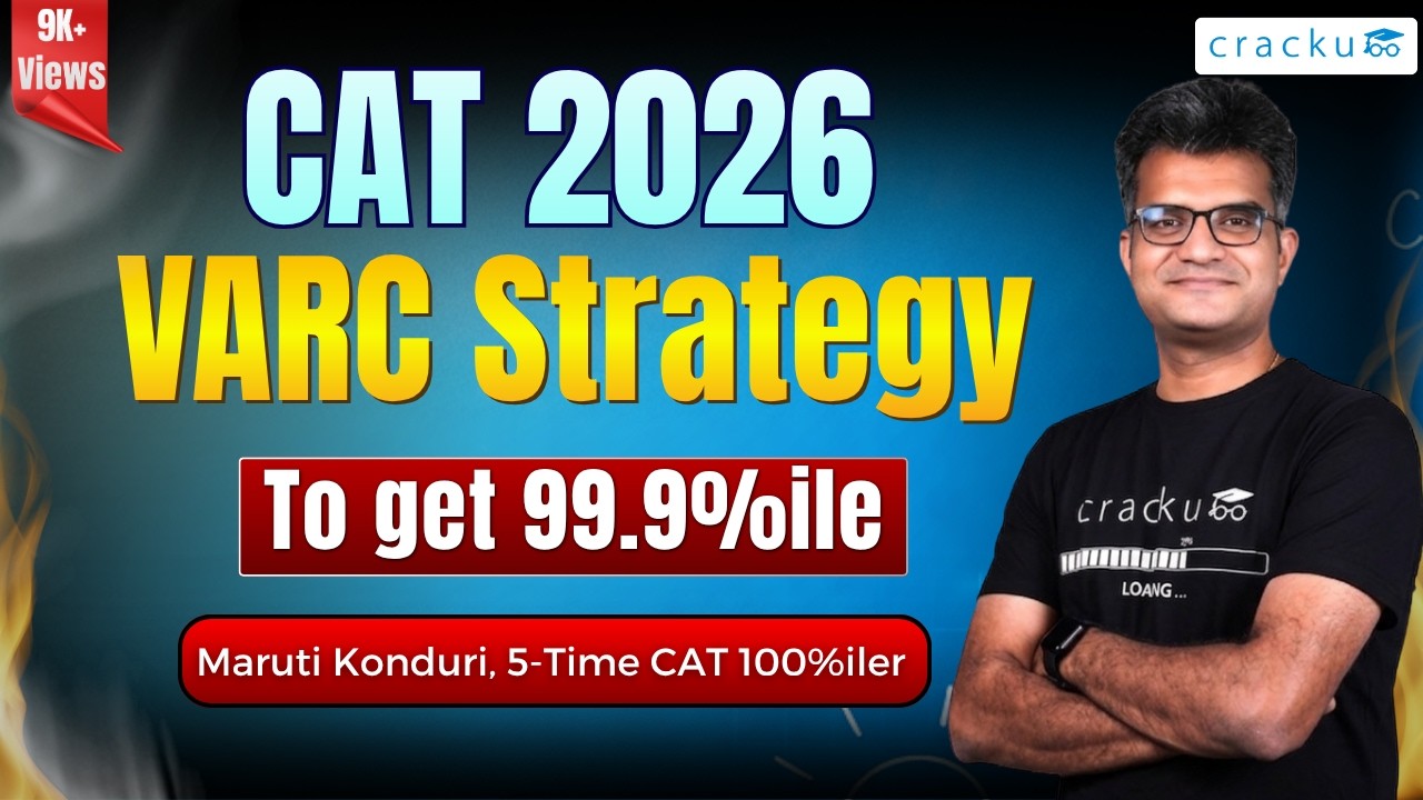 CAT VARC Strategy to get 99.9%ile | VARC Weightage | VARC Score Vs Percentile
