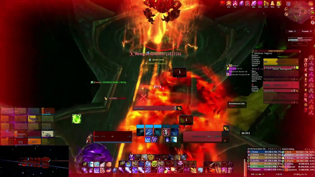 Immota Fides vs Kin'garoth Mythic - Frost Mage PoV