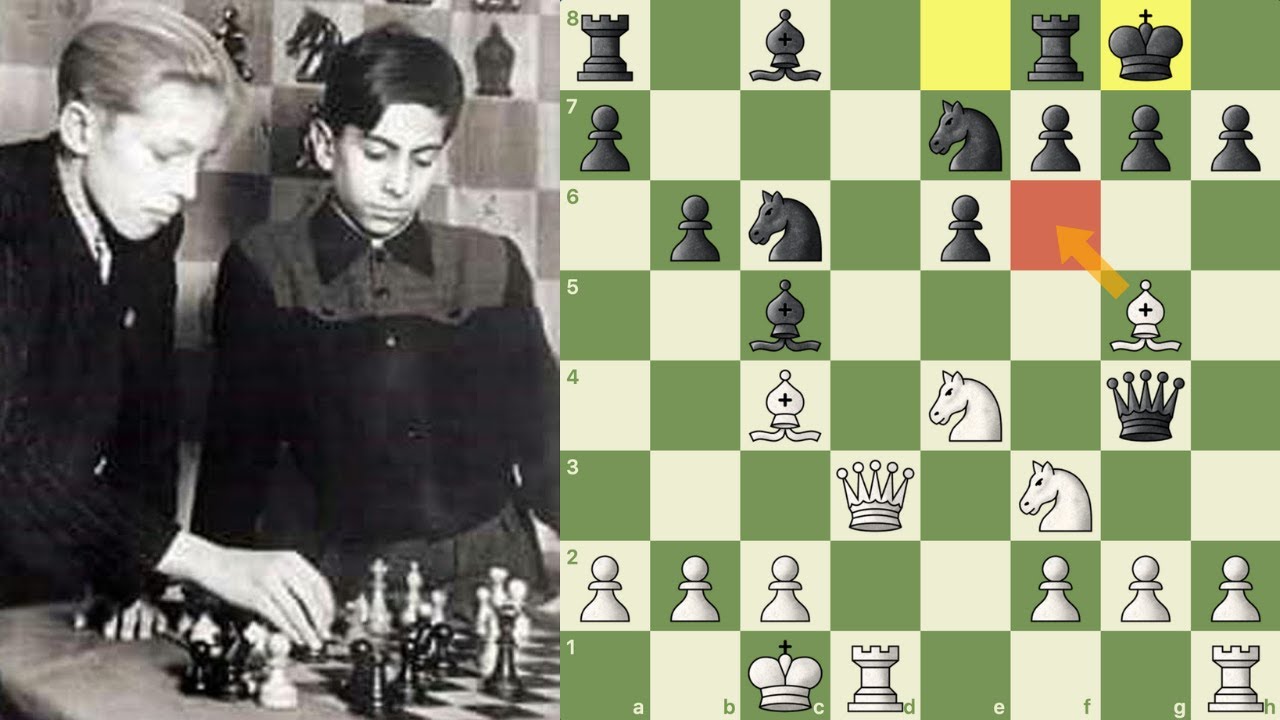 Mikhail Tal com 12 anos SACRIFICA TUDO e se torna o Mago de Riga!