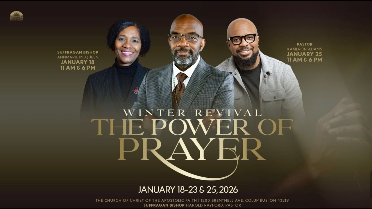 1-18-2026 Pastor Annmarie McQueen at The Church of the Apostolic Faith Night Service
