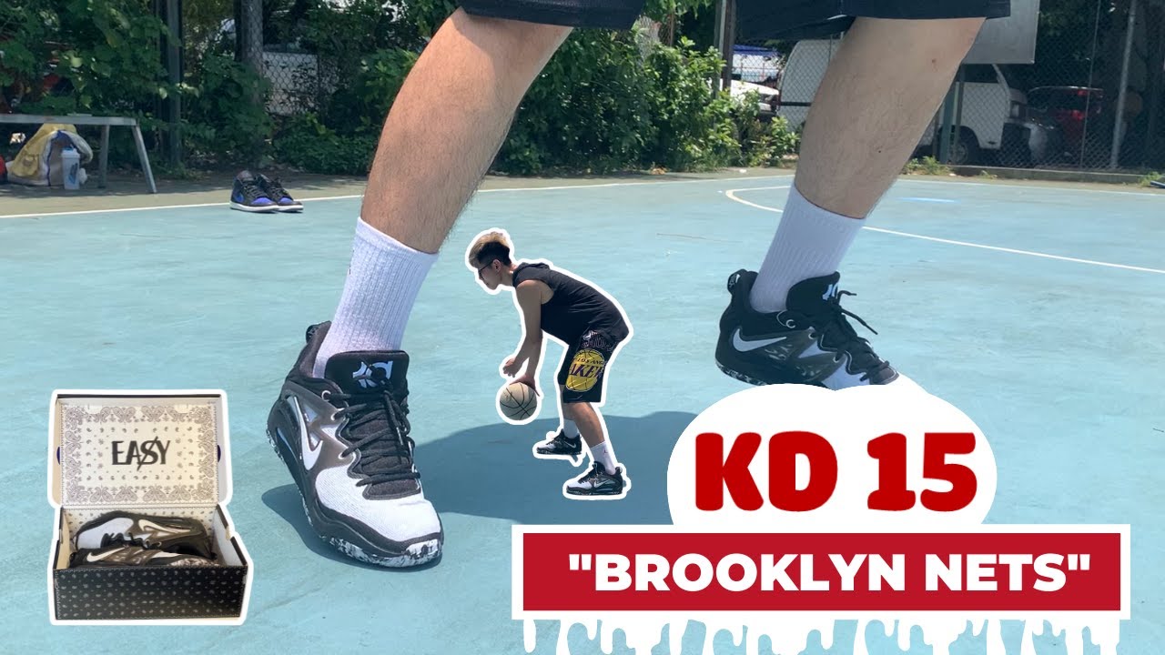 Chi Tiết Nike KD 15 'Brooklyn Nets'- HIỆU NĂNG Của KD 15 Có Tốt Không ?