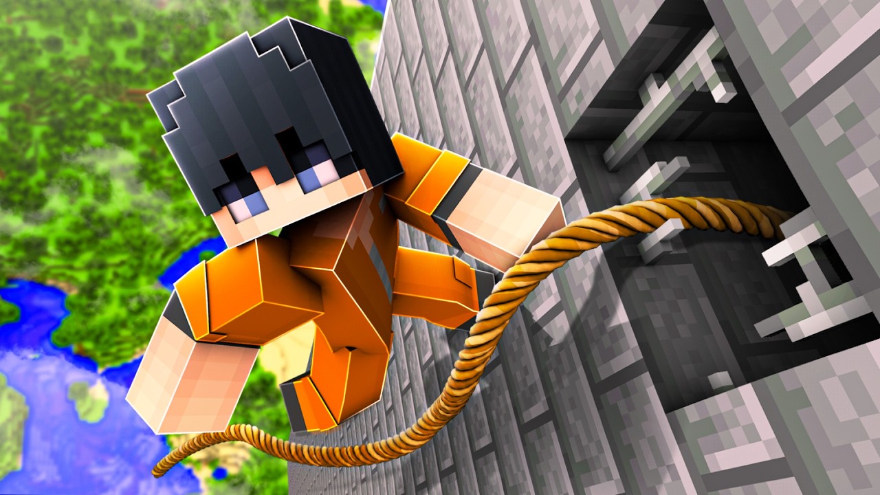 Ich BRECHE aus einem Minecraft GEFÄNGNIS aus...