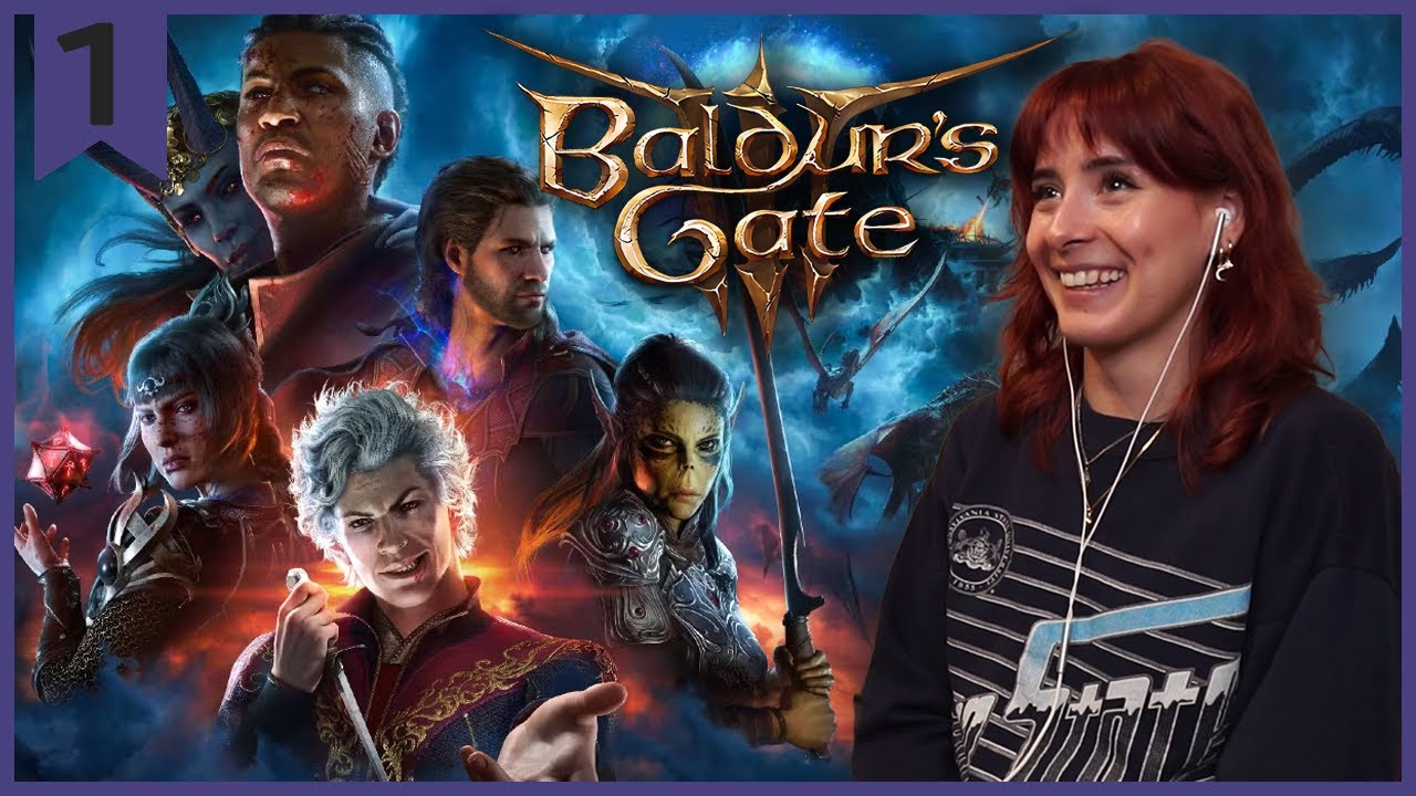DnD HATER TRIES BALDURS GATE!!| mij plays Baldur's Gate 3 Part 1