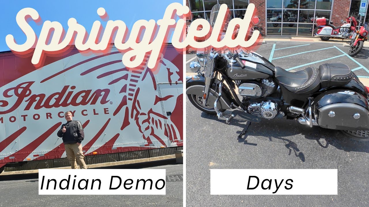 Indian Motorcycle Demo Days 2025 Part 6. Riding The Indian Springfield!