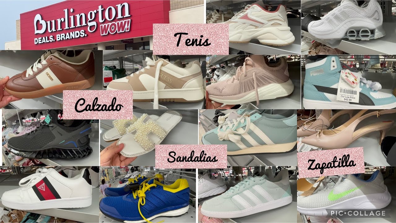 WOW BURLINGTON SE LUCIO COK TANTOS TENIS Y ZAPATILLAS MUY LINDAS  