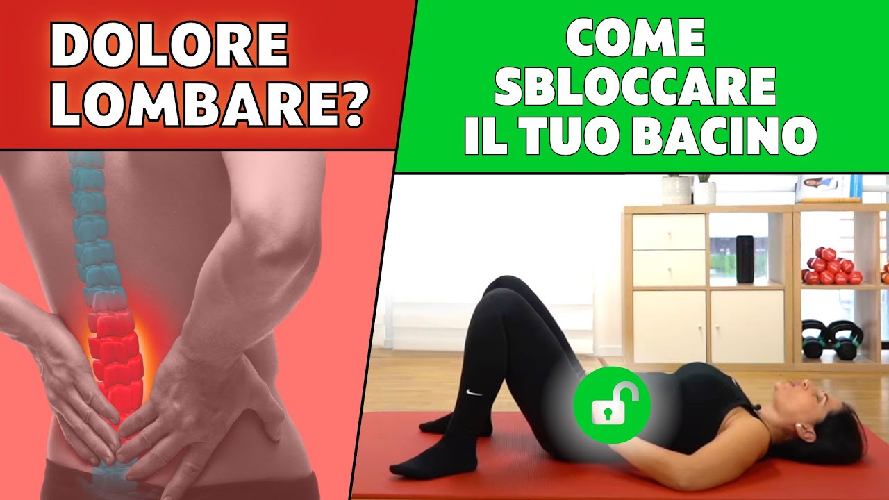 DOLORE LOMBARE - Come sbloccare il tuo bacino con 1 semplice esercizio