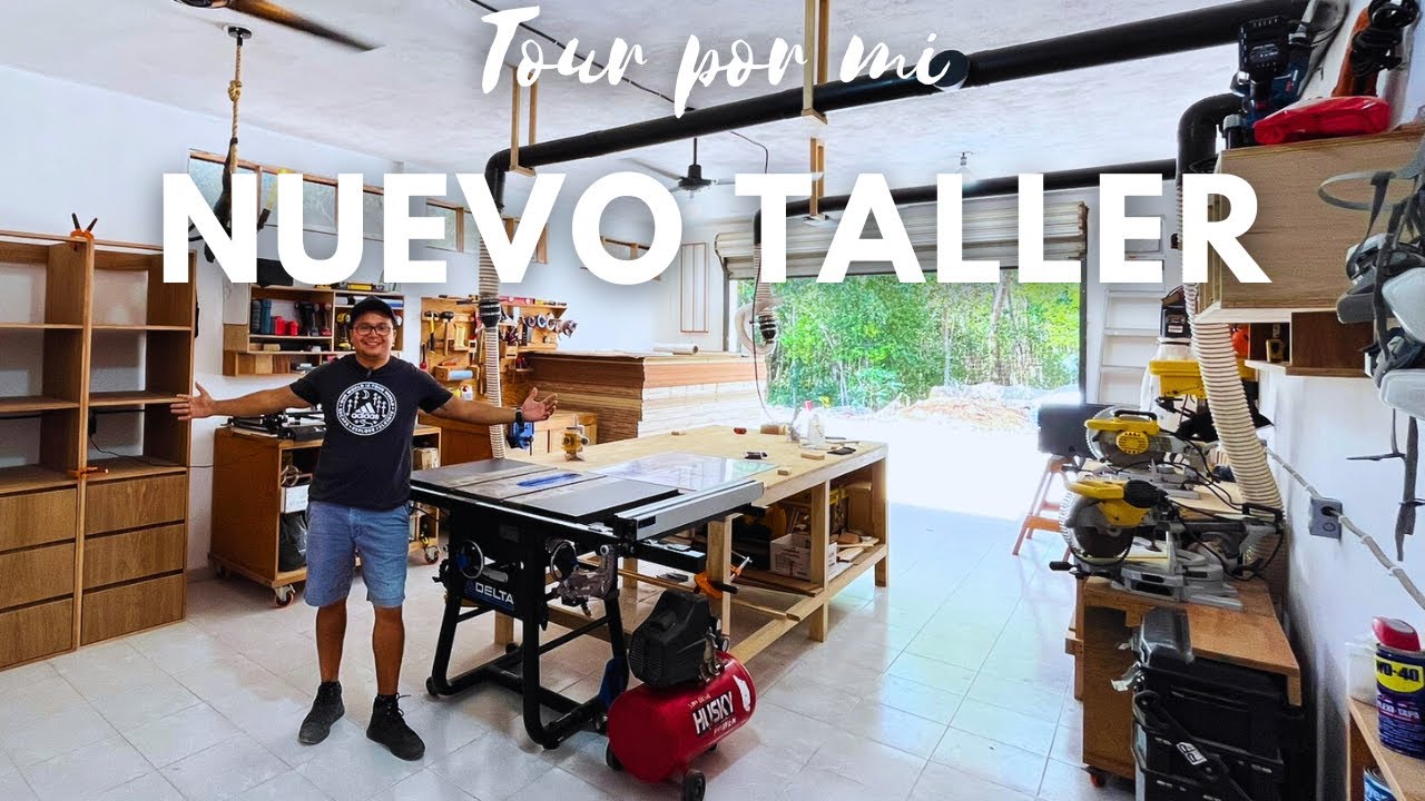 CON ESTO TIENES UNA INDUSTRIA DE MUEBLES! / SHOP TOUR