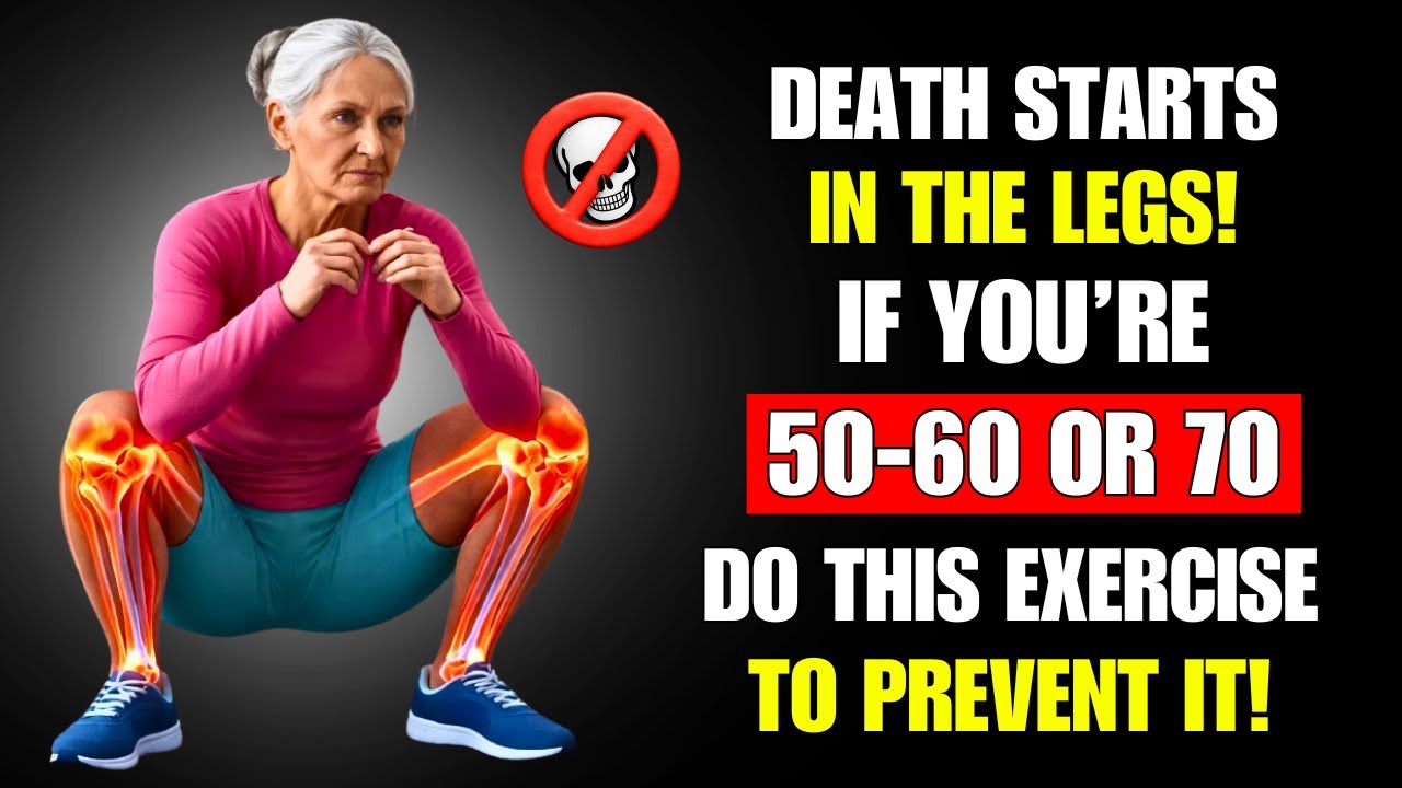 6 Exercises That Prevent Premature Leg Decline - Do Them Today so You Don't Regret it in 10 Years