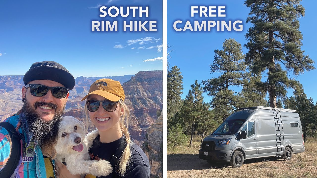 VAN LIFE AT THE GRAND CANYON (our dog's first national park)