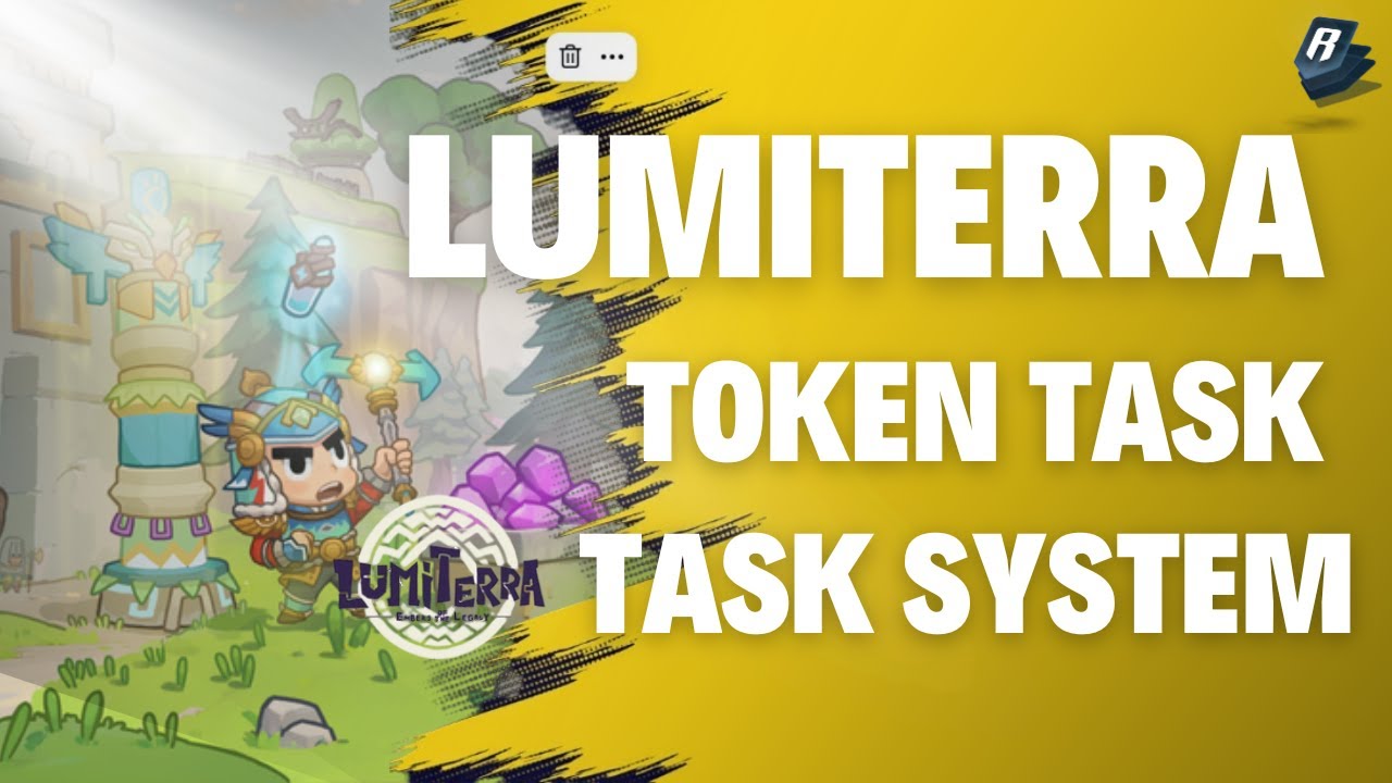 Lumiterra Token task | Task System
