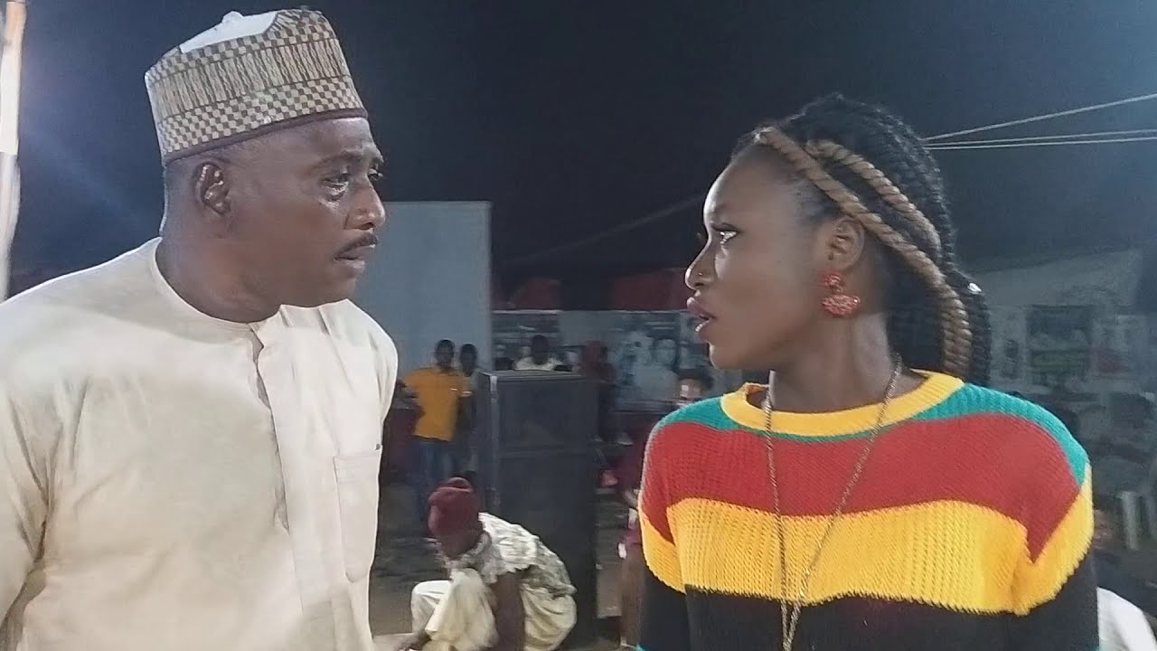 Tahir fage tare da nafisa zuru awakarsa ta tsumaye a gidan masarauta intertainm limited Jabi Abuja