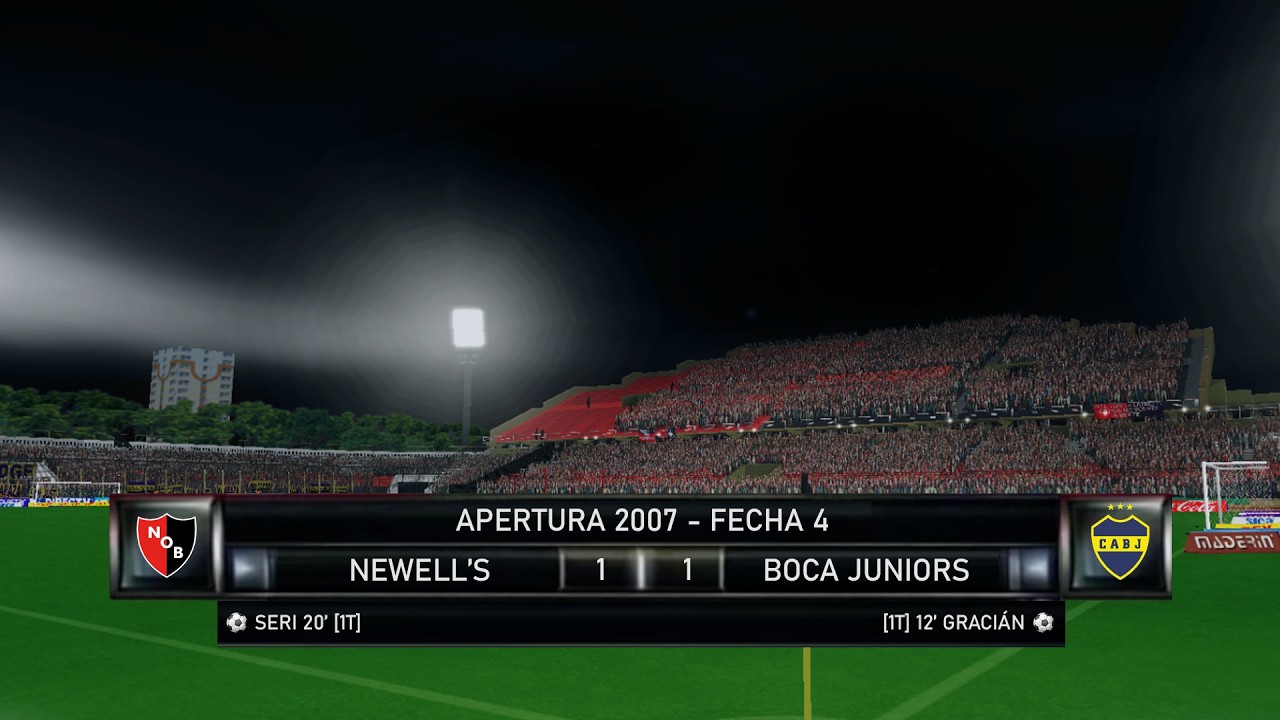 NEWELL'S VS. BOCA JUNIORS (FECHA 4) - PES6 APERTURA 2007