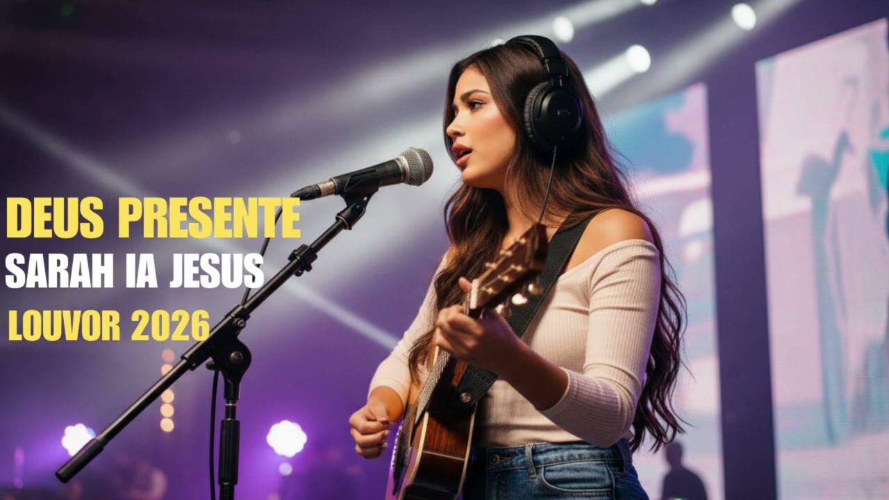 SARAH IA JESUS |  DEUS PRESENTE | Louvor Worship 2026 Que Vai Tocar Seu Coração 🙏✨