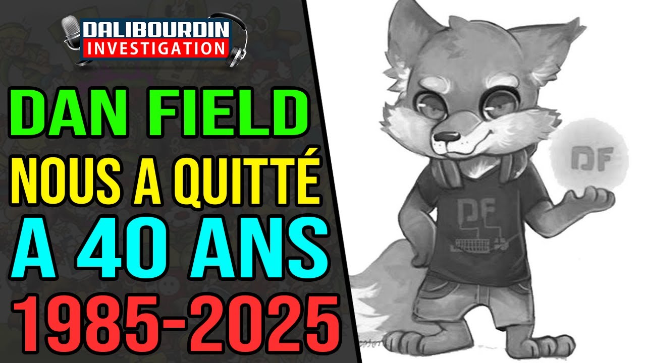 DAN FIELD NOUS QUITTE A L'AGE DE 40 ANS