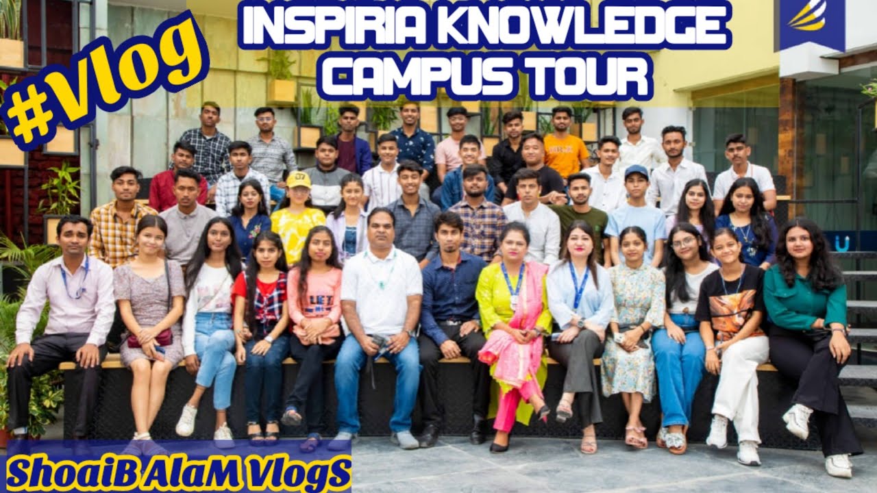 INSPIRIA KNOWLEDGE CAMPUS TOUR || SPENT A DAY AT INSPIRIA || ShoaiB AlaM VlogS
