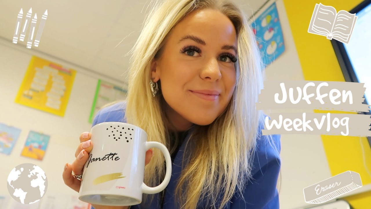 Juffen Weekvlog 👩‍🏫 Zingen in de klas, knutselen en bewegend leren met groep 6 🎤🏫 | Janette