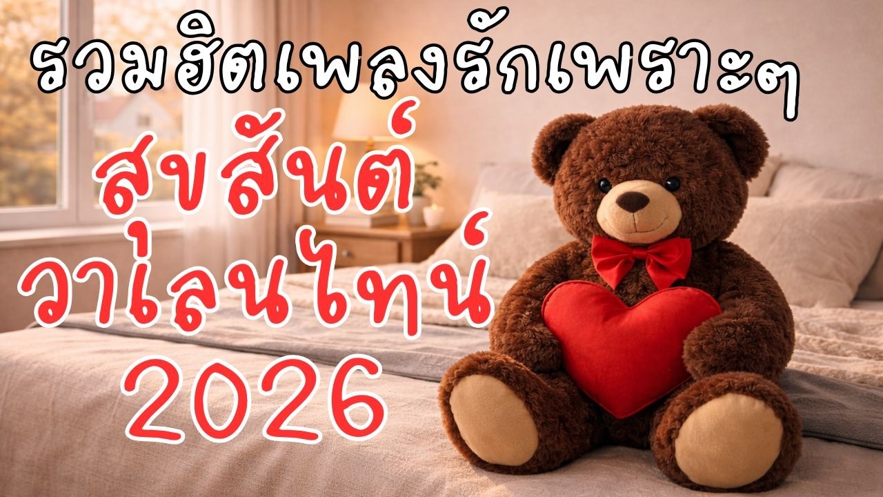 เพลงรักวาเลนไทน์ Volume 2 💗 ปีนี้ขอไม่เหงาอีกต่อไป | เพลงคาเฟ่ • ฟังตอนทำงาน/อ่านหนังสือ ไม่มีโฆษณา