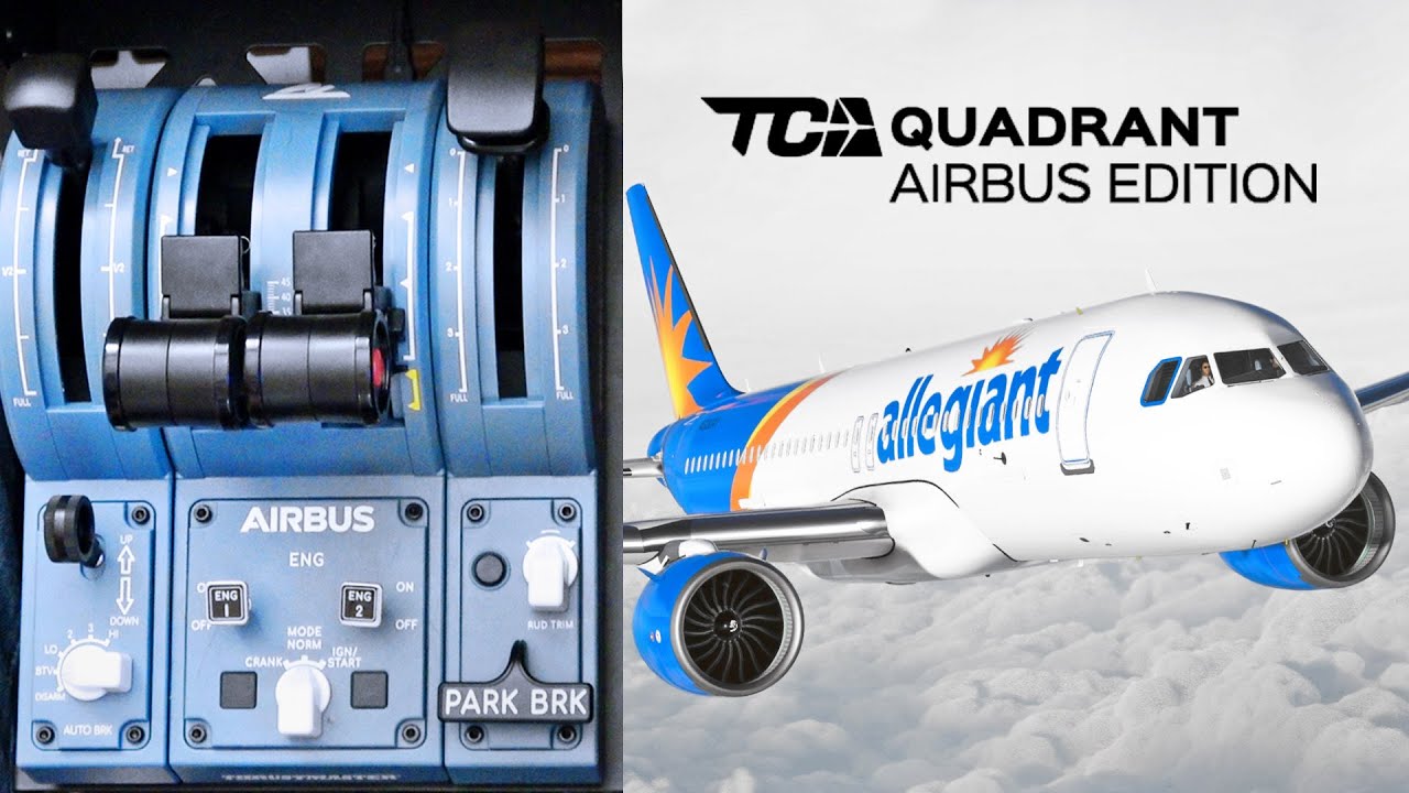 Greenville-Spartanburg to Orlando | Thrustmaster TCA Throttle Quadrant Add-on