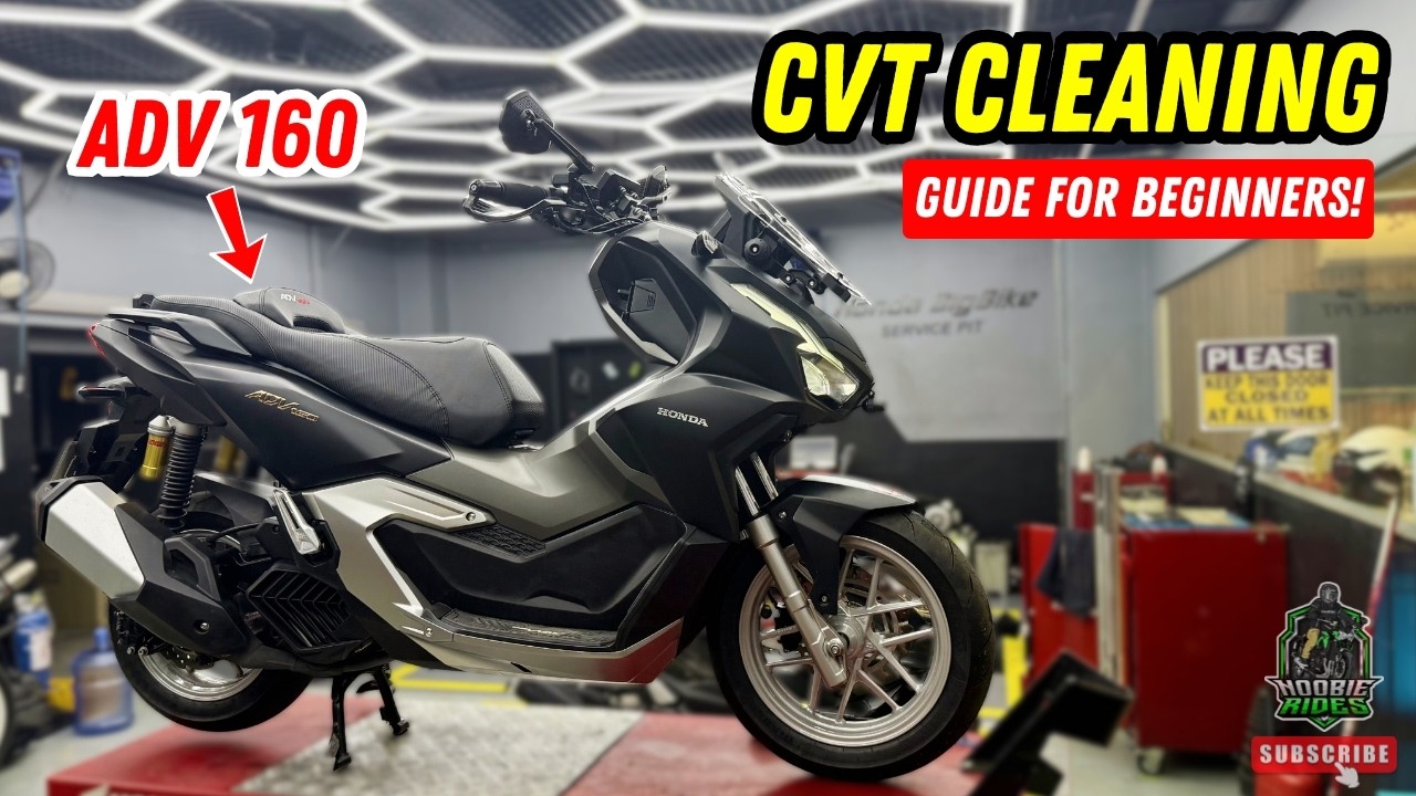 CVT Cleaning Tips and Guide | Honda ADV 160