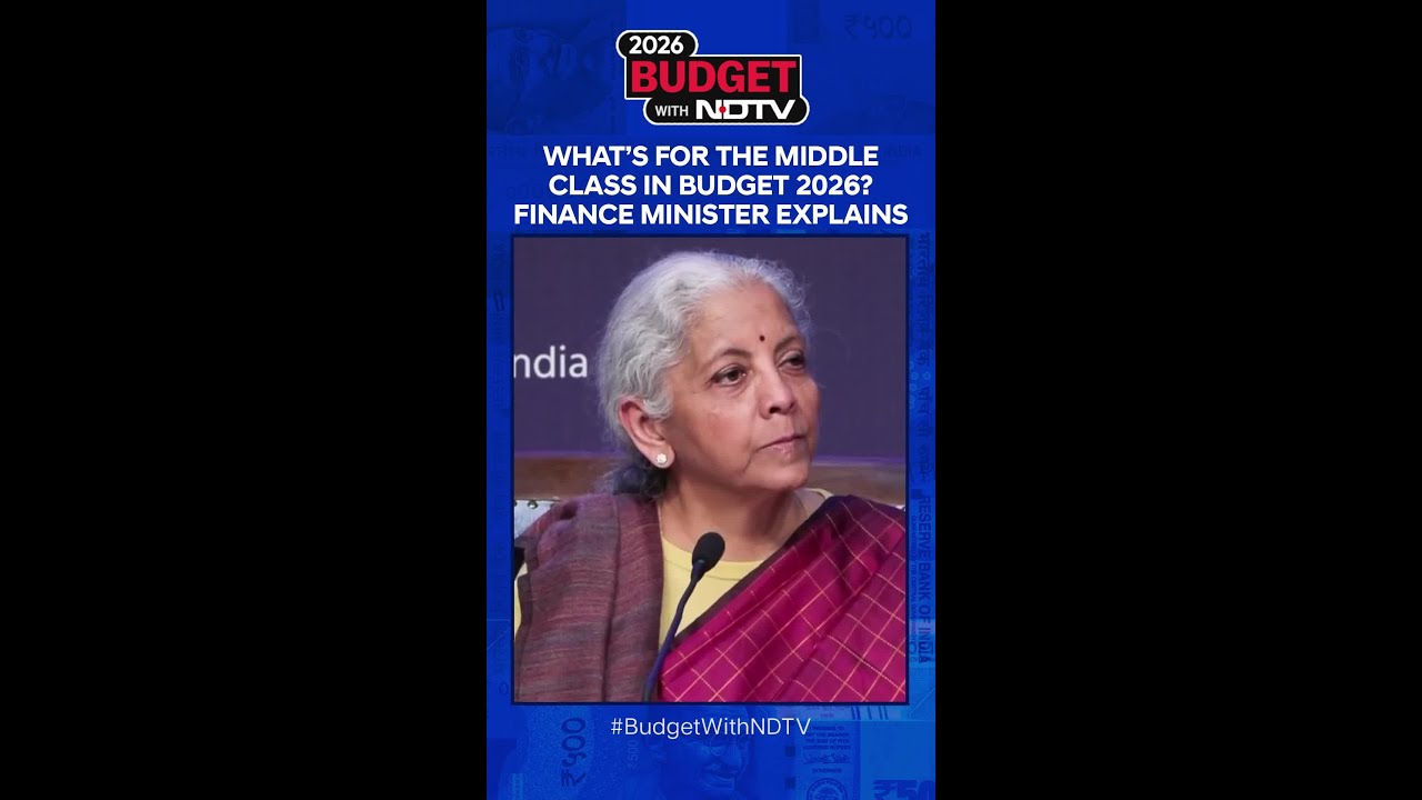 Union Budget 2026 | What's For The Middle Class In Budget 2026? Finance Minister Explains