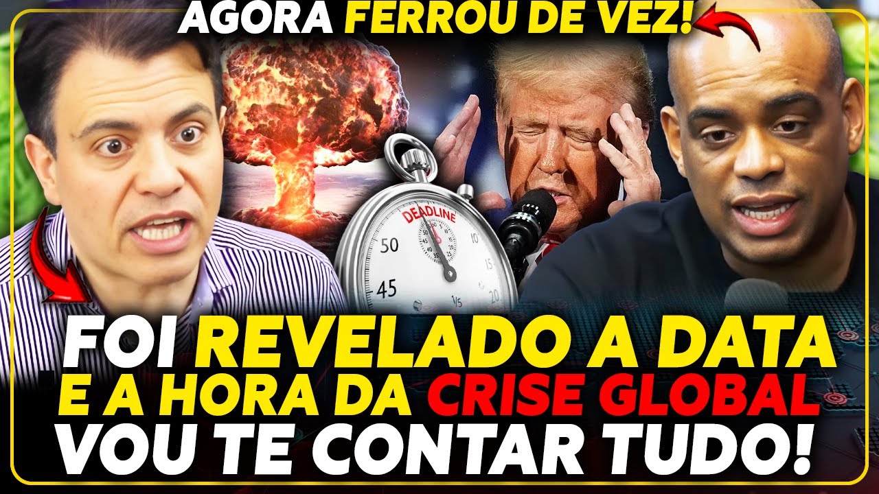 🚨 COLAPSO GLOBAL VAI ACONTECER! ENTENDA TUDO DE UMA VEZ POR TODAS! Com Faka e Alessandro Santana