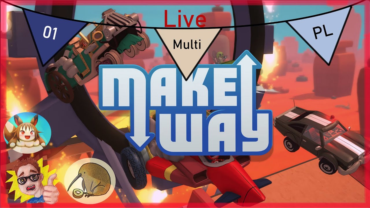 Make Way PL | Bakerjio TO NAJLEPSZY KIEROWCA na ŚWIECIE! 😆😁 | Stream | odc.1