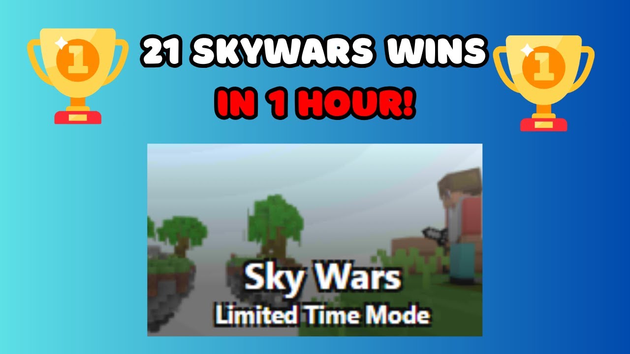 Most bloxd.io skywars wins in a hour! (21)