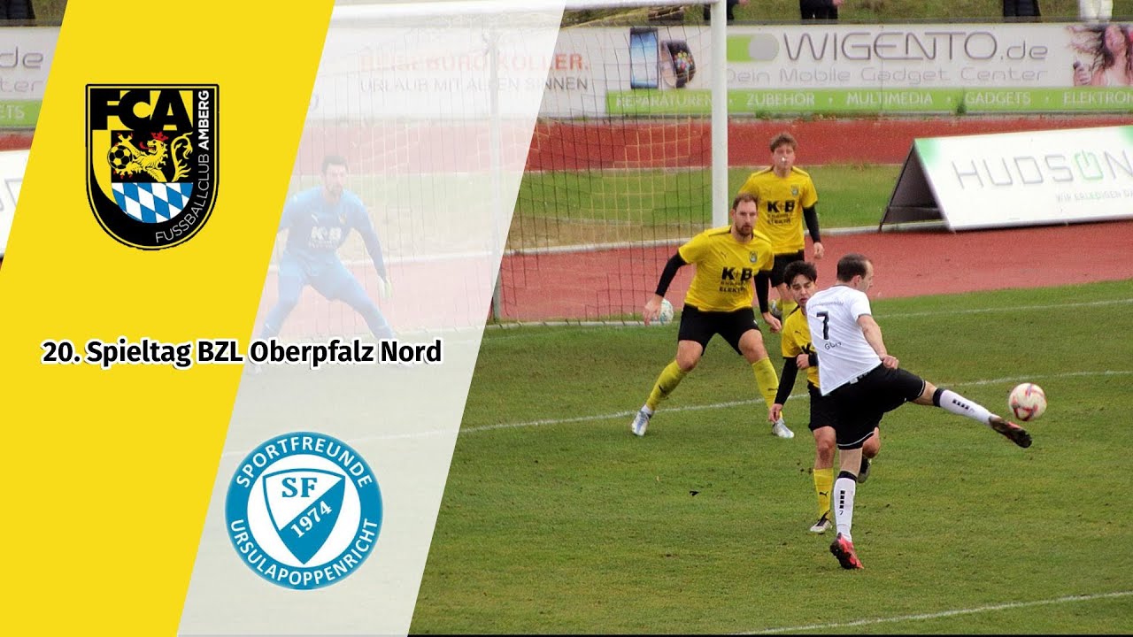 FC Amberg - SF Ursulapoppenricht I | 20. Spieltag BZL Oberpfalz Nord | wfds Highlights