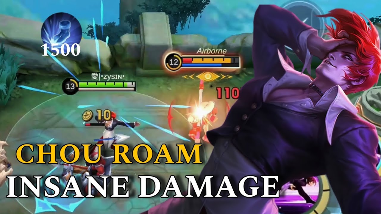 CHOU DAMAGE BUILD + DIRE HIT IS BROKEN