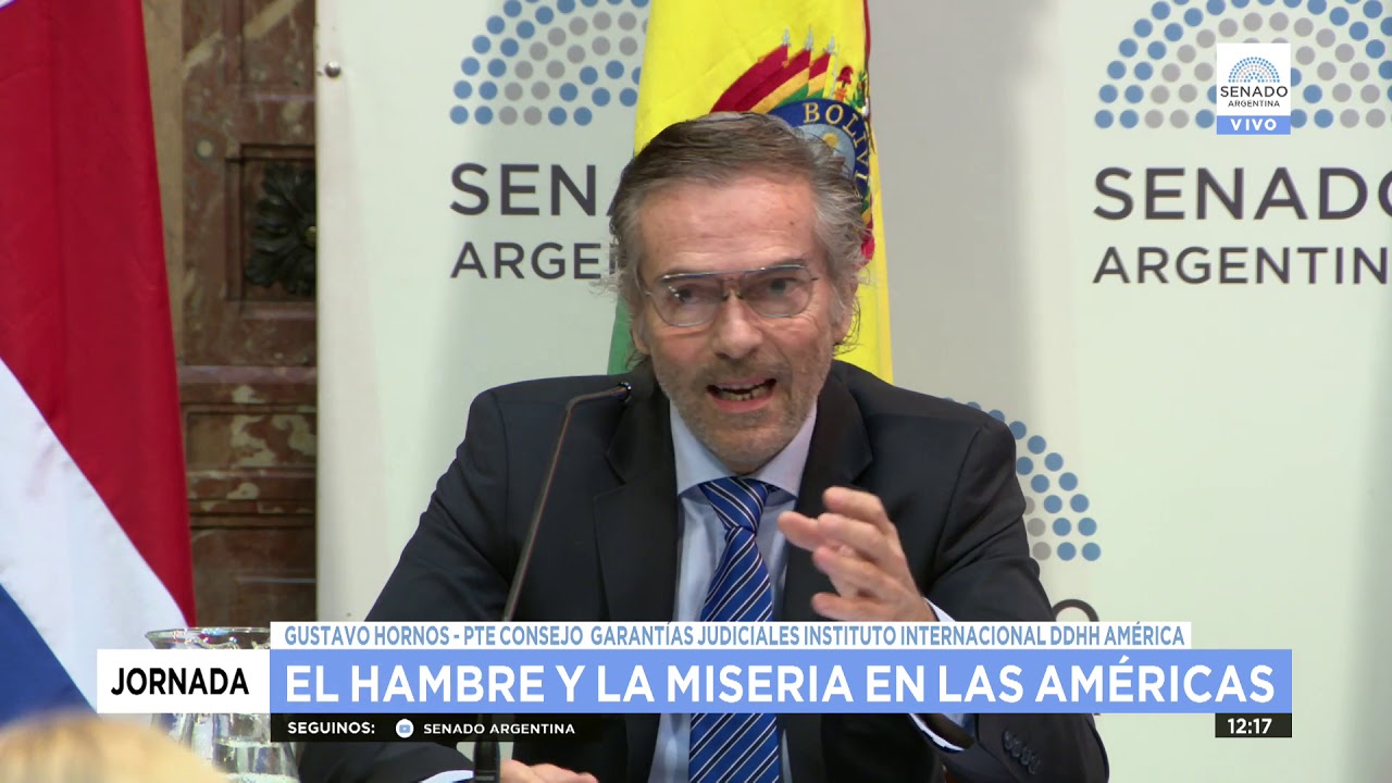 Conferencia magistral: Gustavo Hornos - IIDH Am&eacute;rica