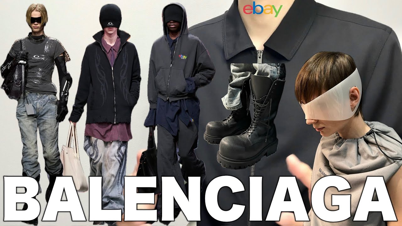 注目のBALENCIAGA！ebayコラボ+新作ブーツ！まさかのスキニーデニムも...(2024AW)