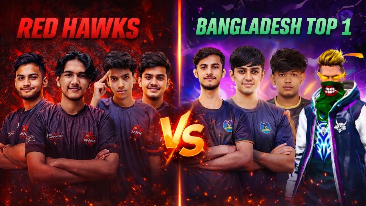 Red Hawks (RHK) VS Bangladesh Top 1 (BD TOP 1) কে সেরা?🔥 Pro league match clip 👍🔥