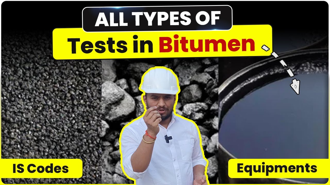 All Types of Tests on Bitumen | Civil Engineering Lab Tests Explained