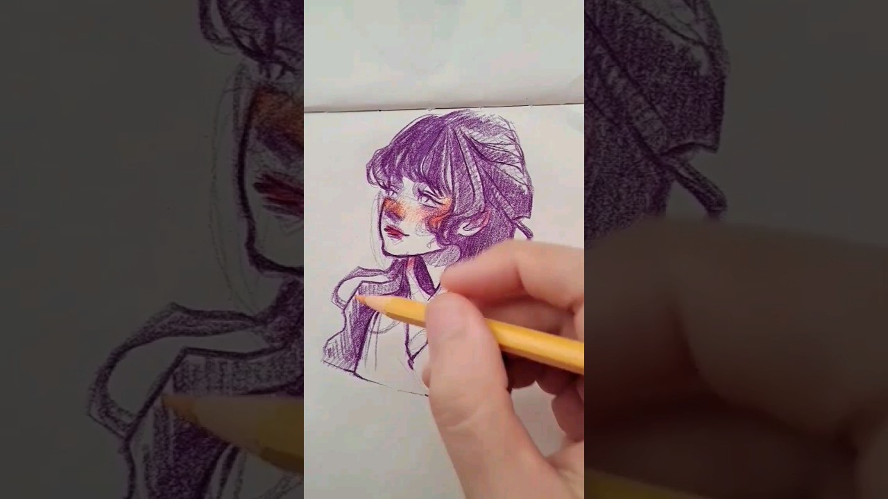 Choke #pencildrawing #art #doodle #sketch #design #animegirl #illustration #fyp #manga #drawing #oc