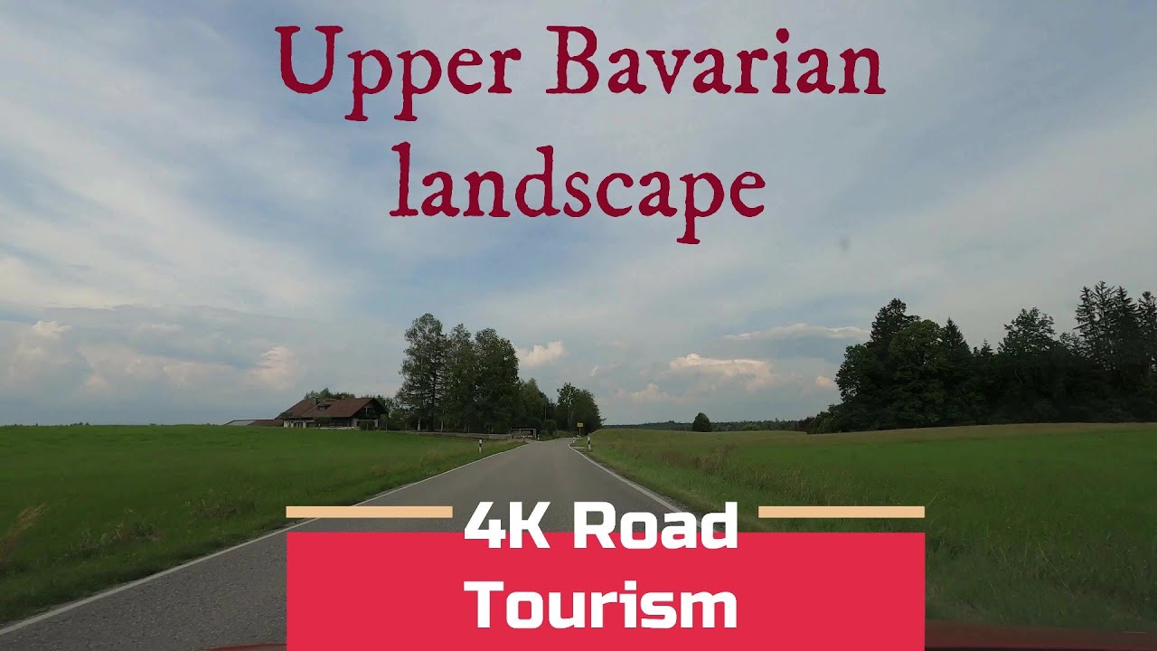 Driving Germany: St2368 Bad Tölz - München (A995) - 4K back roads driving video south of München